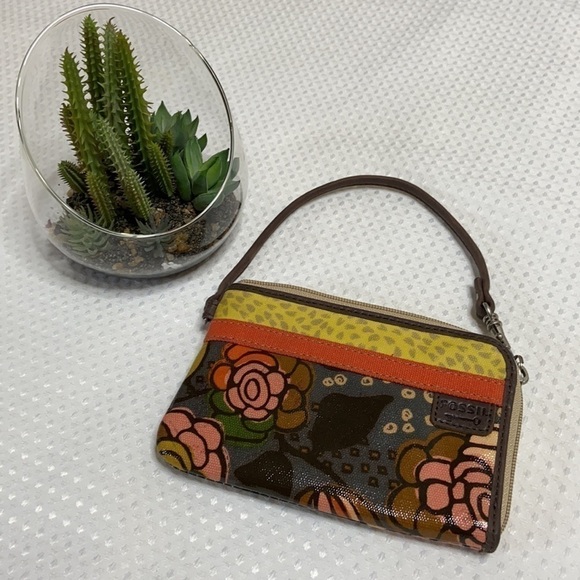 FOSSIL Key per Wristlet Flower - Picture 1 of 8